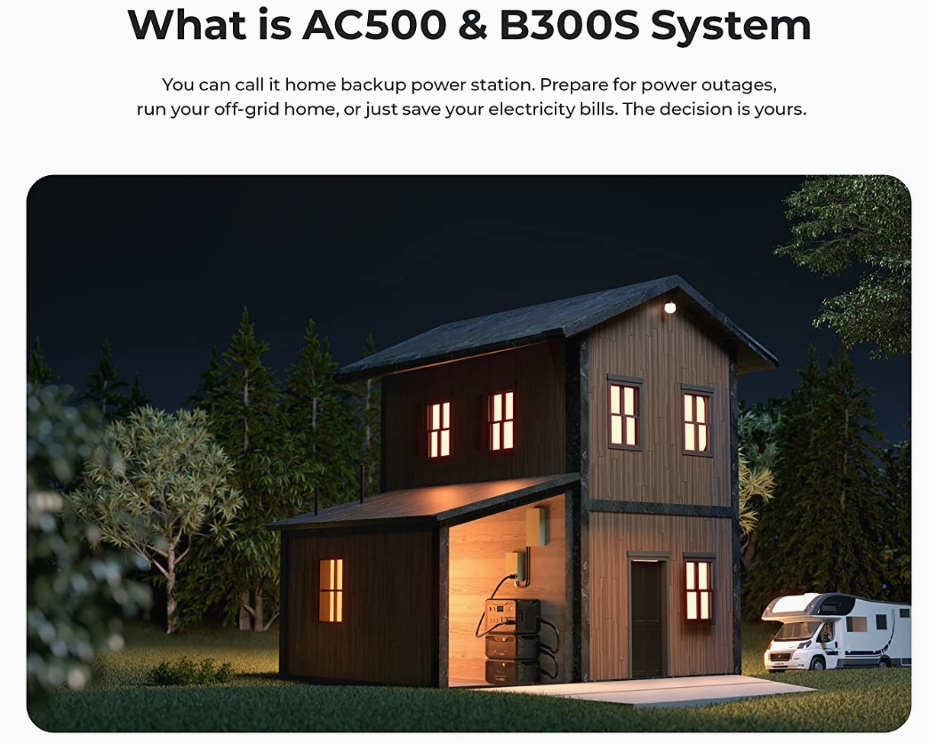 BLUETTI AC500 + B300S | Home Battery Backup